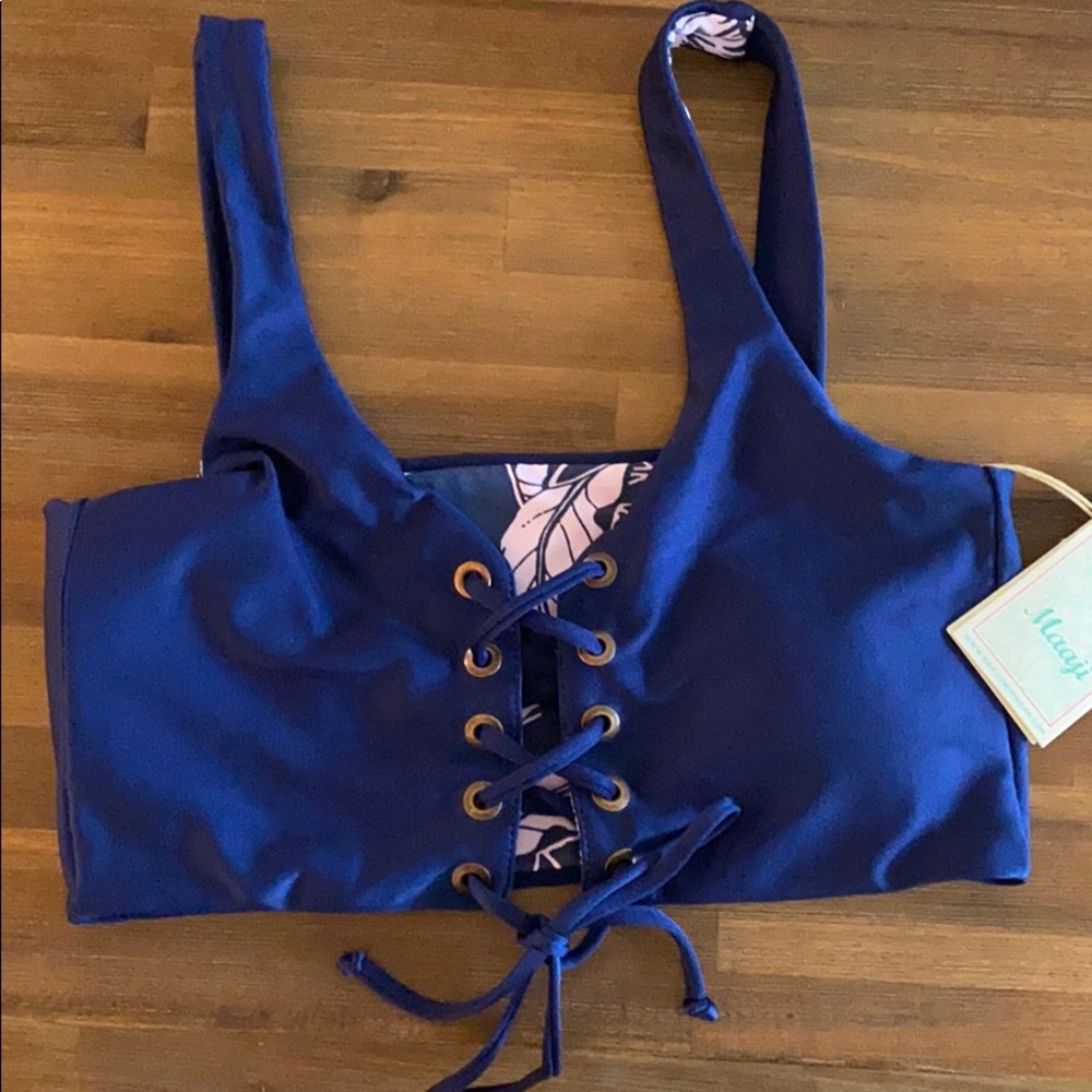 Maaji reversible bikini top